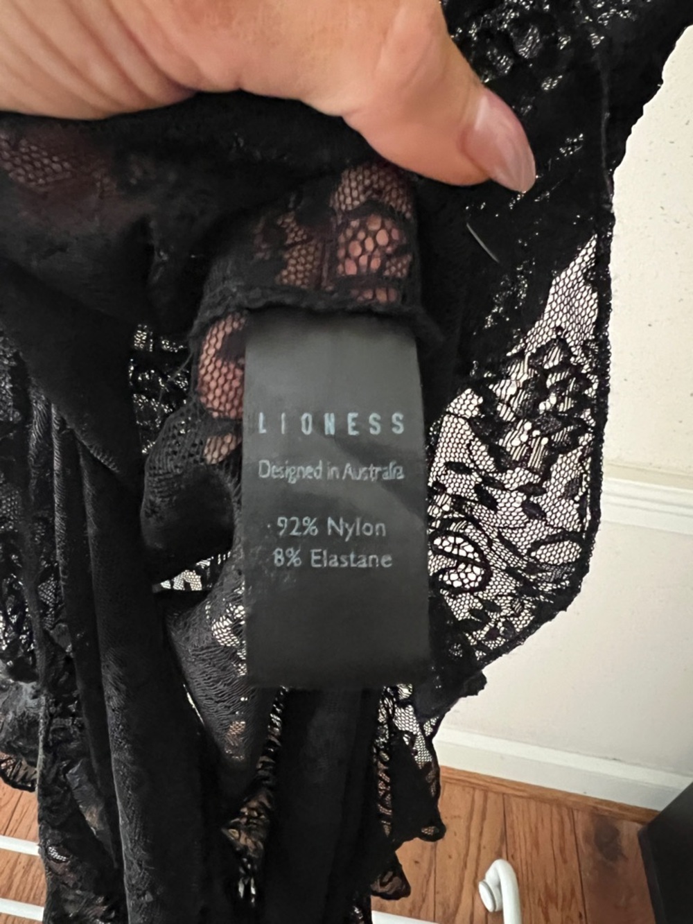LIONESS RENDEZVOUS DRESS ONYX - Picture 8 of 9